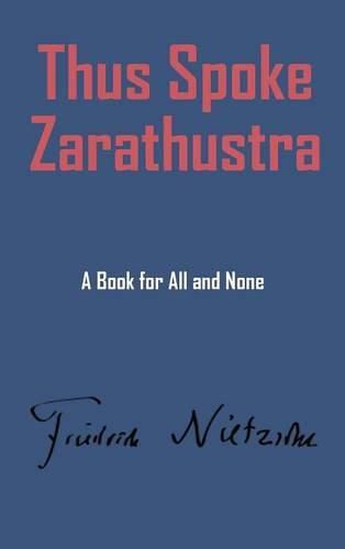 Cover image for Thus Spake Zarathustra