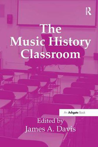 Cover image for The Music History Classroom