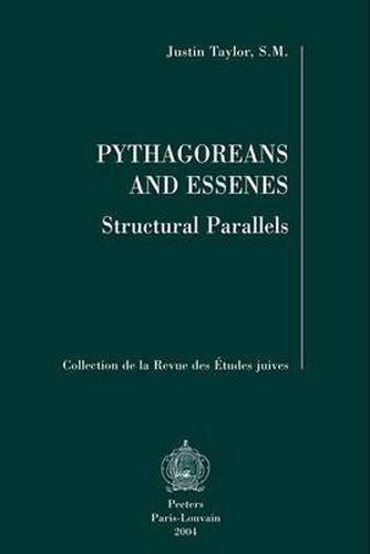 Cover image for Pythagoreans and Essenes: Structural Parallels