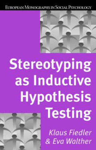 Cover image for Stereotyping as Inductive Hypothesis Testing