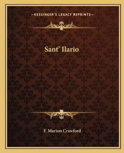 Cover image for Sant' Ilario