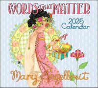 Cover image for Mary Engelbreit's Words That Matter 2025 Deluxe Wall Calendar