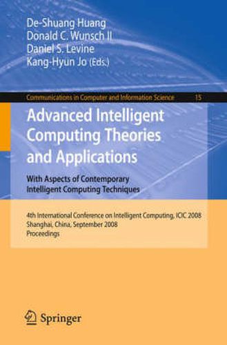 Cover image for Advanced Intelligent Computing Theories and Applications: With Aspects of Contemporary Intelligent Computing Techniques