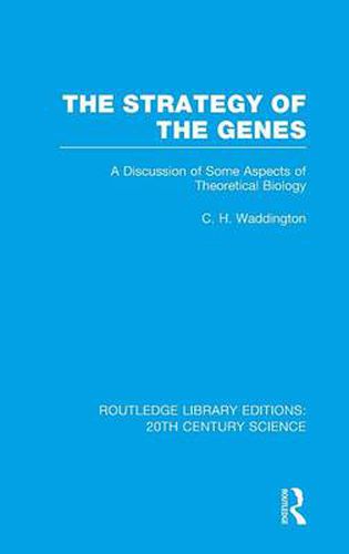 Cover image for The Strategy of the Genes