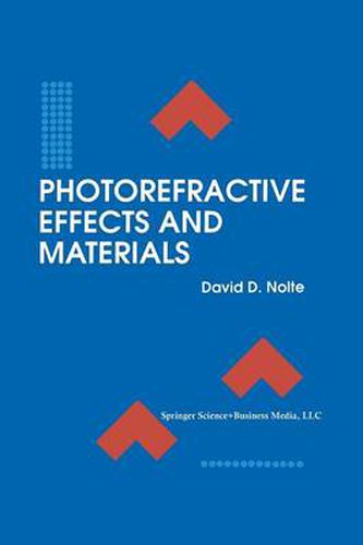 Cover image for Photorefractive Effects and Materials