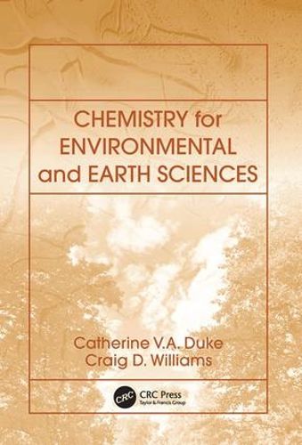 Cover image for Chemistry for Environmental and Earth Sciences