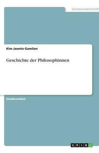 Cover image for Geschichte der Philosophinnen
