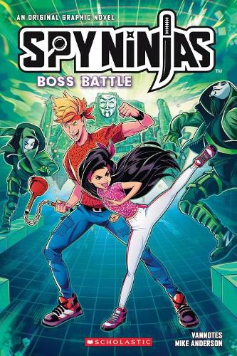 Cover image for Boss Battle (Spy Ninjas Official Graphic Novel #3)