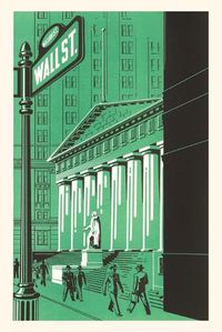 Cover image for Vintage Journal Wall Street Poster