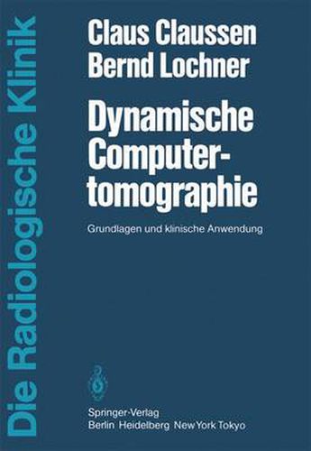 Cover image for Dynamische Computertomographie