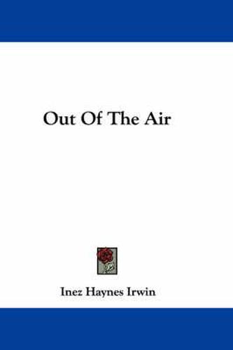 Cover image for Out of the Air