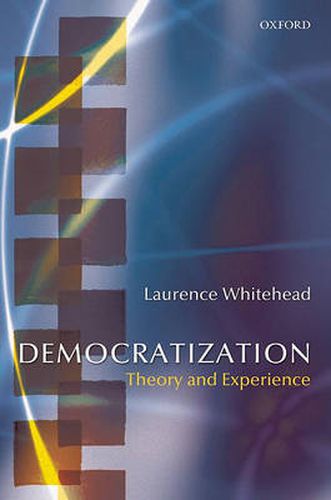 Cover image for Democratization: Theory and Experience