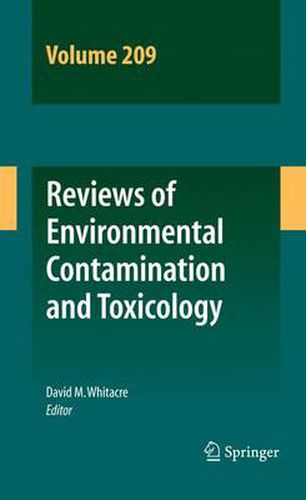 Cover image for Reviews of Environmental Contamination and Toxicology Volume 209