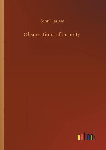 Cover image for Observations of Insanity