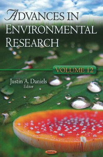 Cover image for Advances in Environmental Research: Volume 12