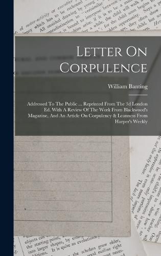 Cover image for Letter On Corpulence