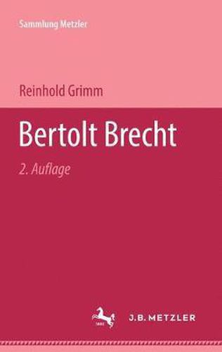 Cover image for Bertolt Brecht