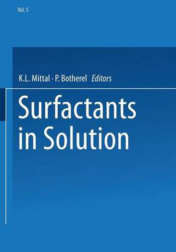 Cover image for Surfactants in Solution: Volume 5