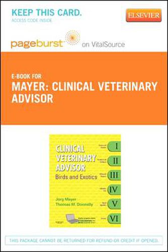 Clinical Veterinary Advisor - Birds and Exotic Pets 1e