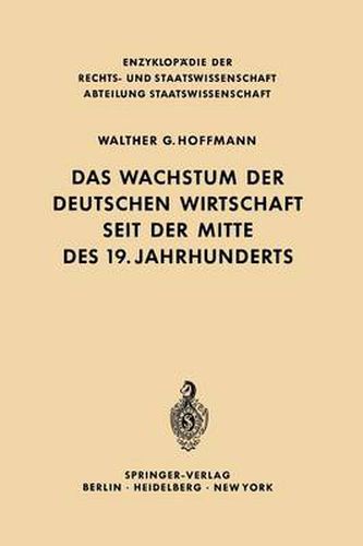 Das Wachstum der deutschen Wirtschaft seit der Mitte des 19. Jahrhunderts