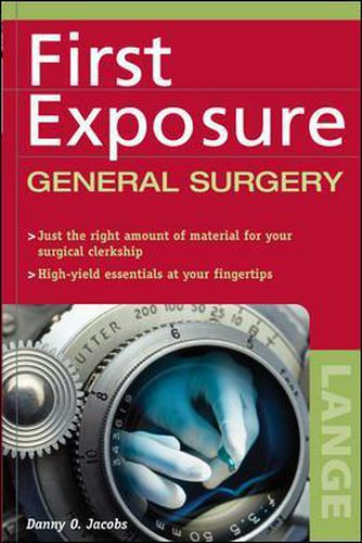 Cover image for First Exposure to General Surgery