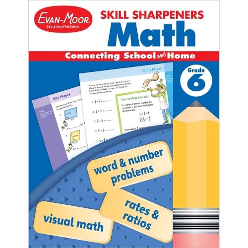 Cover image for Skill Sharpeners: Math, Grade 6