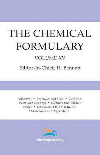 Cover image for The Chemical Formulary, Volume 15: Volume 15