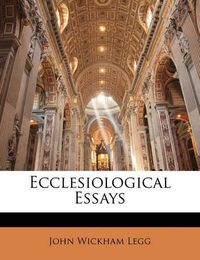 Cover image for Ecclesiological Essays