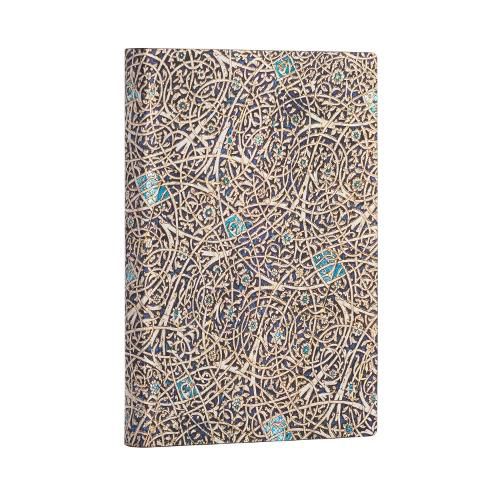 Cover image for Granada Turquoise (Moorish Mosaic) Mini Lined Journal