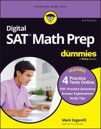 Cover image for Digital SAT Math Prep For Dummies