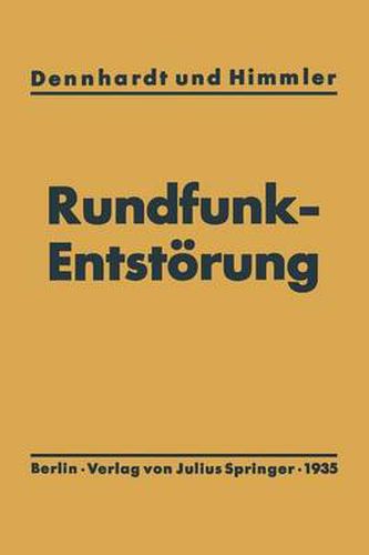 Cover image for Leitfaden Der Rundfunkentstoerung