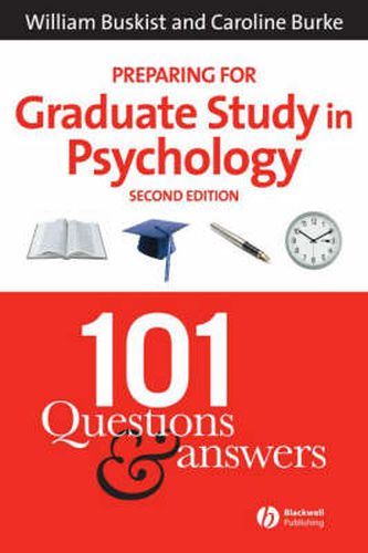 Cover image for Preparing for Graduate Study in Psychology: 101 Questions and Answers