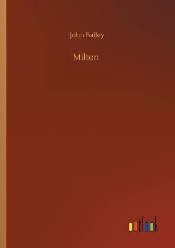 Cover image for Milton