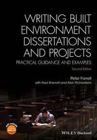 Cover image for Writing Built Environment Dissertations and Projects - Practical Guidance and Examples 2e