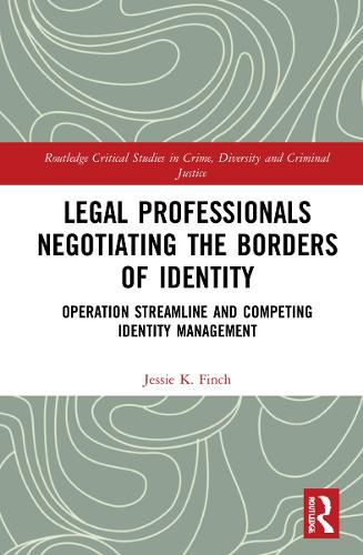 Cover image for Legal Professionals Negotiating the Borders of Identity