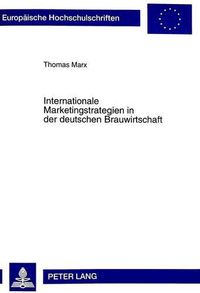 Cover image for Internationale Marketingstrategien in Der Deutschen Brauwirtschaft