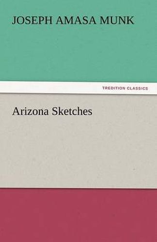 Cover image for Arizona Sketches