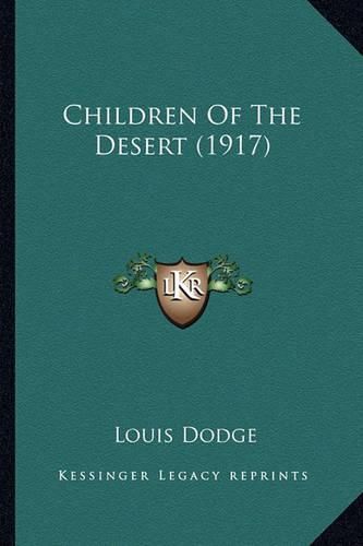 Cover image for Children of the Desert (1917)