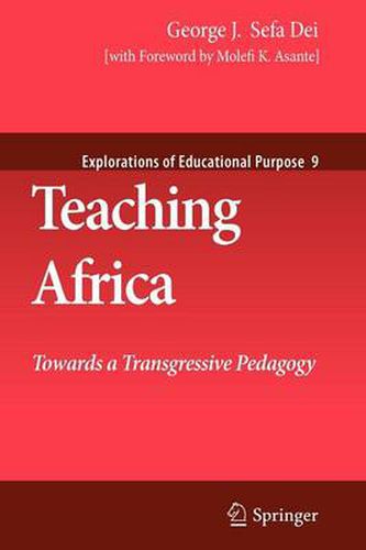 Cover image for Teaching Africa: Towards a Transgressive Pedagogy