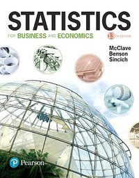 Cover image for Statistics for Business and Economics