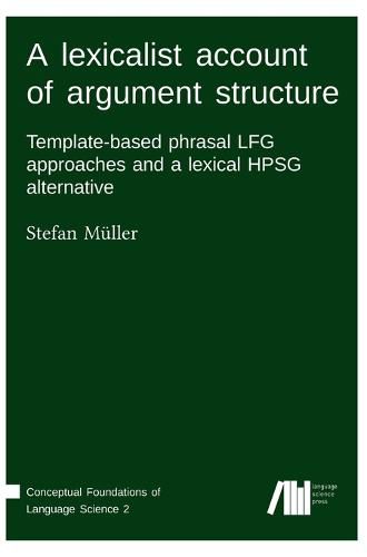 Cover image for A lexicalist account of argument structure