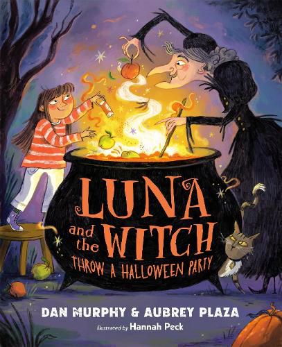 Cover image for Luna and the Witch Throw a Halloween Party