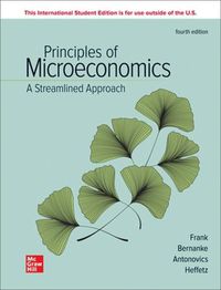 Cover image for Principles of Microeconomics, A Streamlined Approach