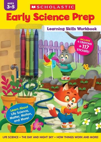 Cover image for Early Science Prep Learning Skills Workbook