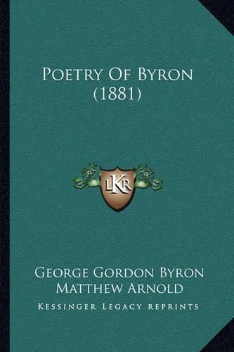 Poetry of Byron (1881)