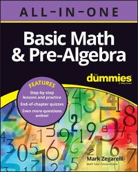 Cover image for Basic Math & Pre-Algebra AIO For Dummies