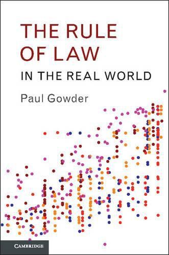 Cover image for The Rule of Law in the Real World