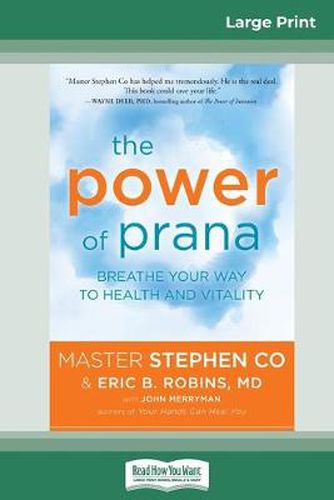 Cover image for The Power of Prana: Breathe Your Way to Health and Vitality (16pt Large Print Edition)