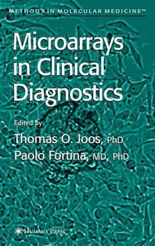Cover image for Microarrays in Clinical Diagnostics