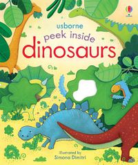 Cover image for Peek Inside Dinosaurs